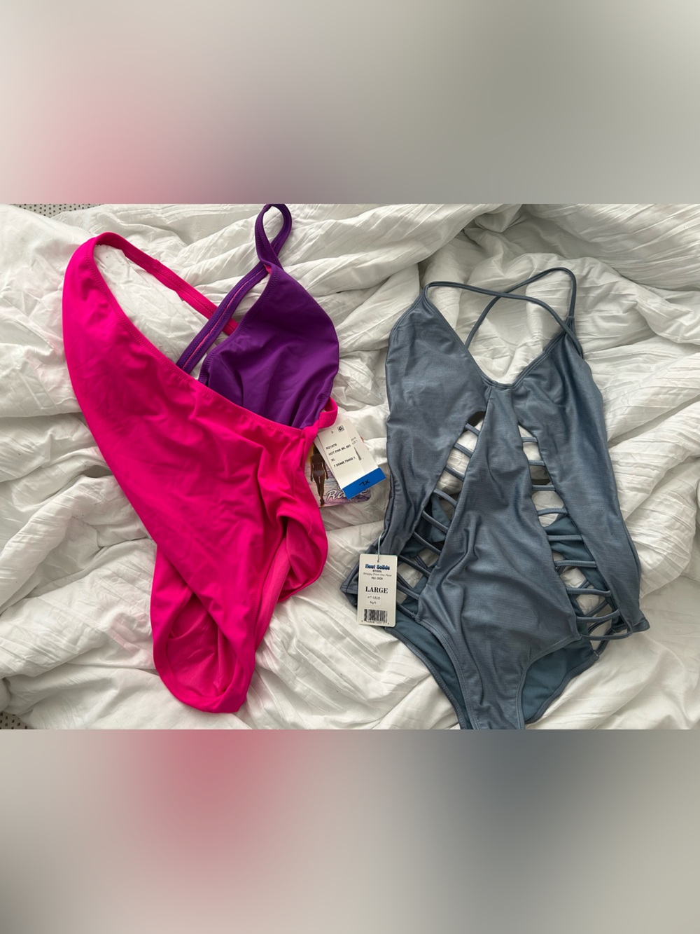 2 One-Piece Swimsuits - new with tags